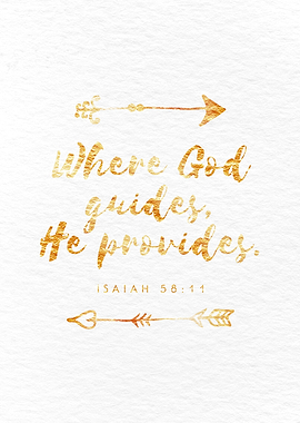 Jesus Guides Religious Art