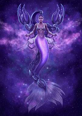 Scorpio Mermaid Zodiac