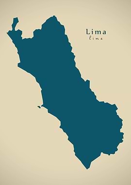 Lima Peru region map