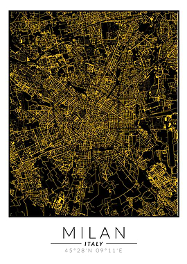 Milan Map
