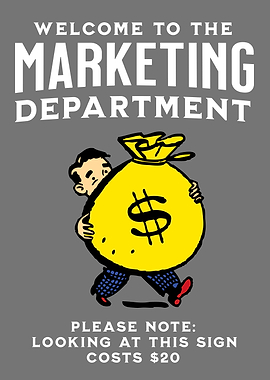 FUNNY MARKETING DEPT 001