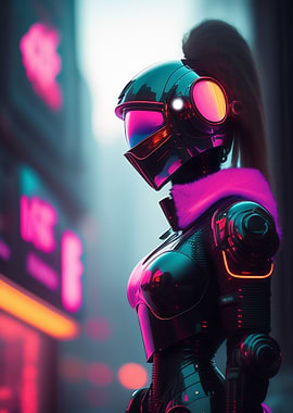 CyberGirl Robot