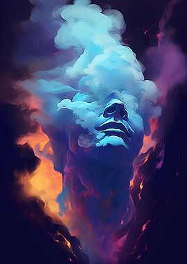 Human face Milky Colorful