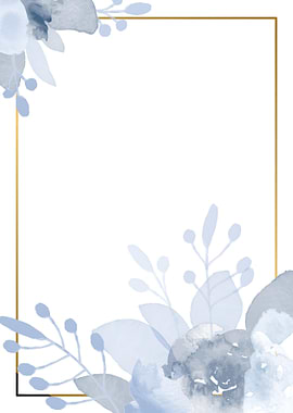 Floral Abstract Watercolor