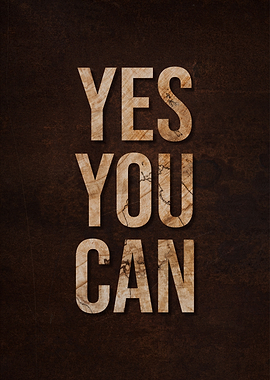 YES YOU CAN