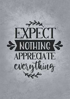 Appreciate Everything