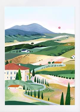 Tuscany Val dOrcia Italy