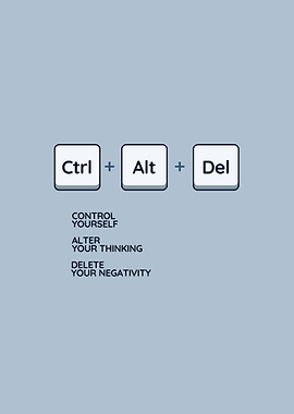Ctrl + Alt + Del Blue 1
