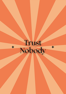 Text art poster retro