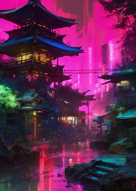 Japans Cyberpunk City