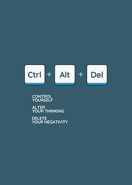 Ctrl + Alt + Del Blue 2