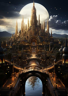 Island City Beyond Stars