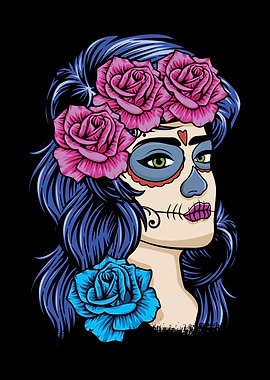 La Catrina Los Muertos Day