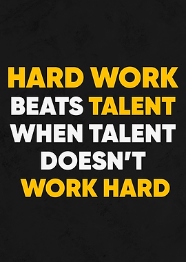 hardwork talent quotes