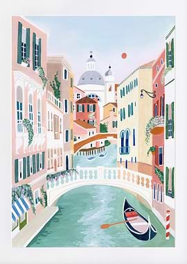 Venice Art Print Venezia