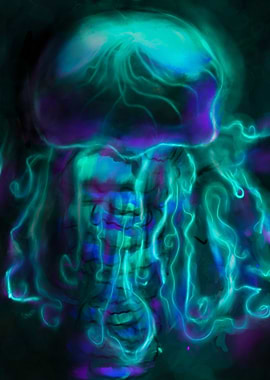 Neon Jellyfish