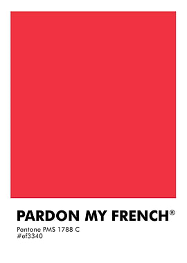 PANTONE PARDON MY FRENCH