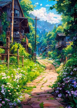 The Road to Mount Takao