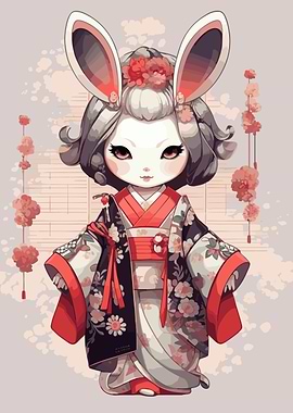 Bunny Japanese Animals
