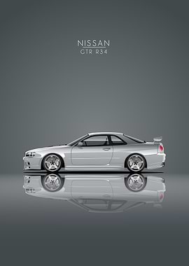 Japanese Nissan GTR R34
