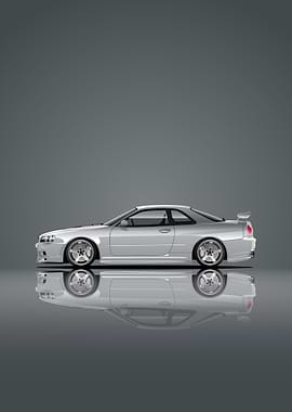 Japanese Nissan GTR R34