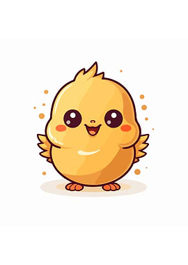 Baby Chicken Illustration