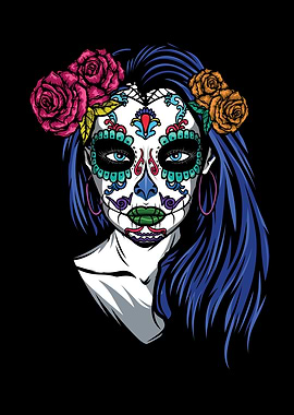 La Catrina Los Muertos Day