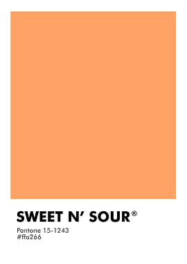 PANTONE SWEET N SOUR
