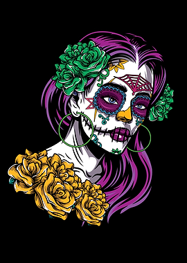 La Catrina Los Muertos Day