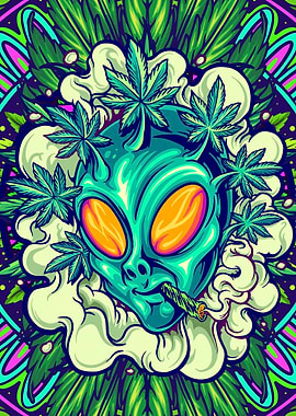 Cannabis Alien