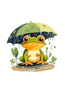frog cute animal