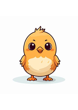 Baby Chicken Illustration