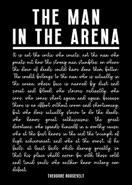 Theodore Roosevelt Quote