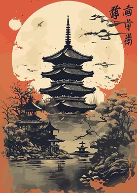 Vintage Japan Landscapes