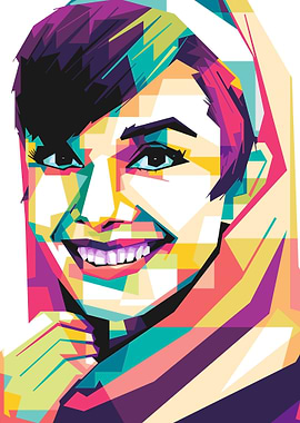 super audrey pop art