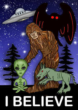 Cryptids I Believe Bigfoot