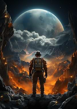 Adventurous Astronaut