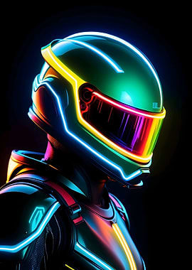 Cyberpunk Cosmonaut 5