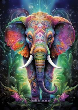 Colorful Elephant