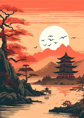 Vintage Japan Landscapes