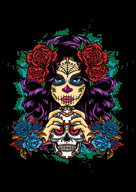 La Catrina Los Muertos Day