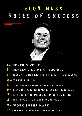 10 rules for success quote