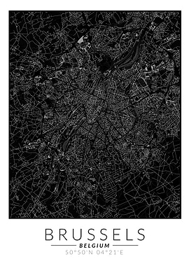 Brussels Map