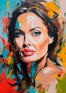 ANGELINA JOLIE PORTRAIT