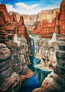 Ghost Chat in Grand Canyon