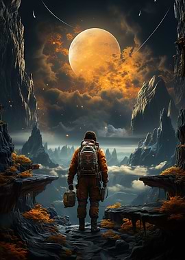 Adventurous Astronaut