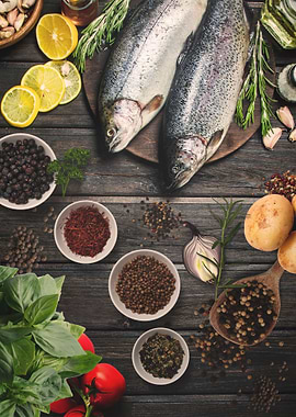 Fish with the right spice