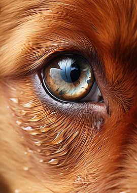 Dog Close Up