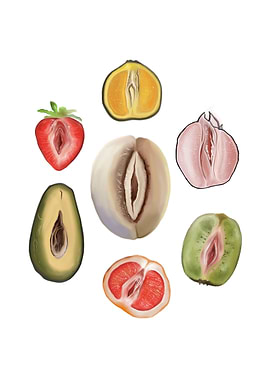 Sliced Feminine Fruit Sig