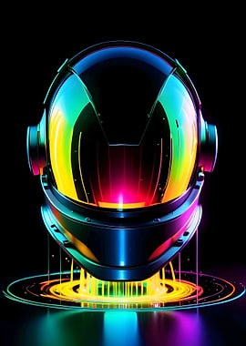 Cyberpunk Cosmonaut 7